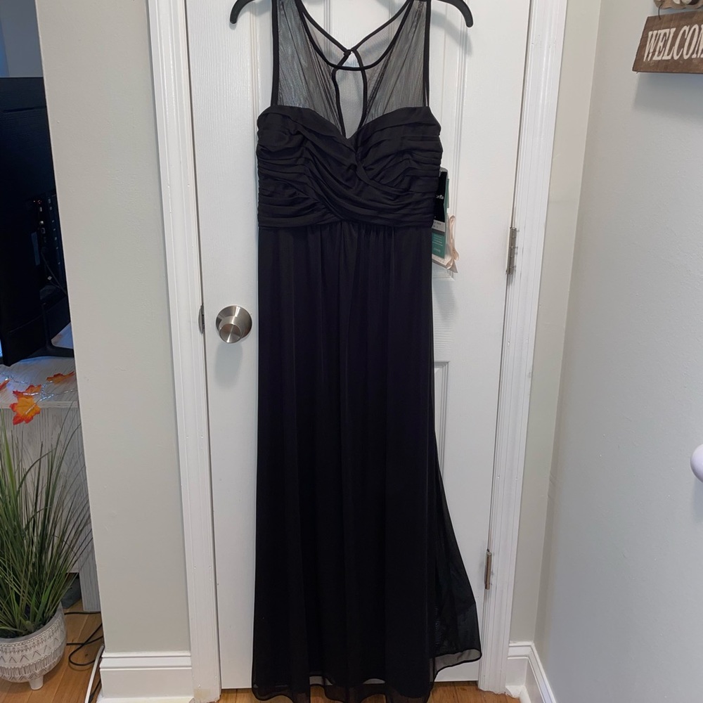 NWT Black Gown Size 12